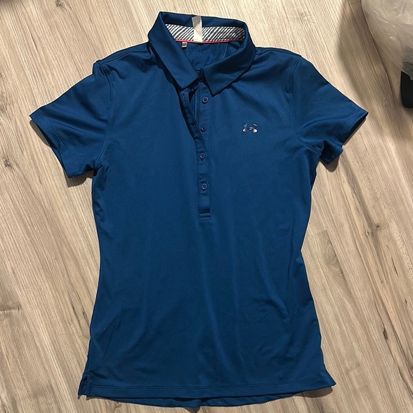 Under Armour Blue Golf women’s Polo Shirt - Picture 1 of 1